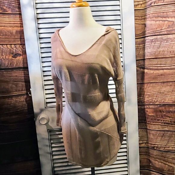 Anthro Saturday Sunday Med Hooded Sweater - Picture 1 of 12